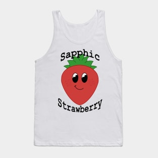 Sapphic Strawberry Tank Top